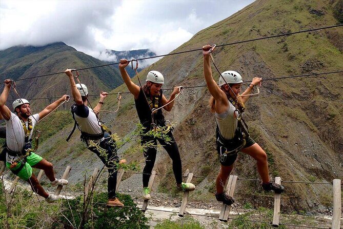 4-Day Inca Jungle Adventure, Mountain Biking, Rafting and Zipline - Day 3: From Lucmabamba coffee farms to Llactapata, then toward Aguas Calientes