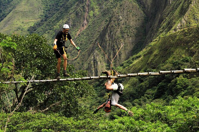 4 Day - Inca Jungle to Machu Picchu - Day 2 Trek to Cocalmayo Hot Springs: Coca, Coffee, Cacao, and the Original Inca Trail