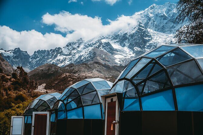 5-Day Premium Salkantay Trek - Day 4: Llactapata first glimpse of Machu Picchu, then train to Aguas Calientes