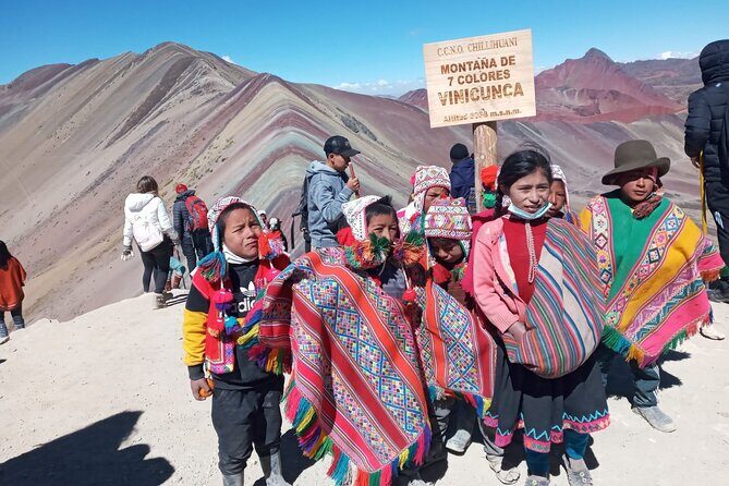 Colorful Mountain In The Cusco Region - Red Valley is optional, and the extra support can cost more
