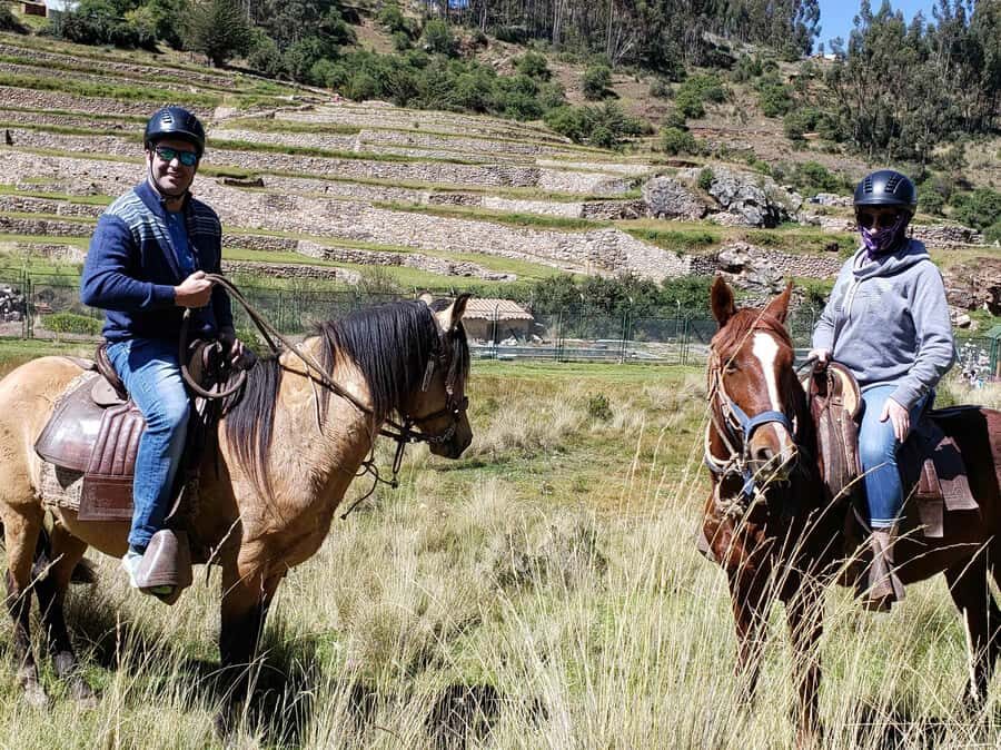 Cusco: 3-Hour Horse Riding Tour to the Temple of the Moon - Horseback riding along the Andes: calm mounts and real control
