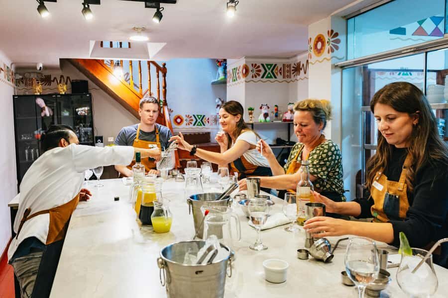 Cusco: Peruvian Cooking Class, Cocktails & Local Market Tour - What You Eat: Savoring Your Creations at the Table