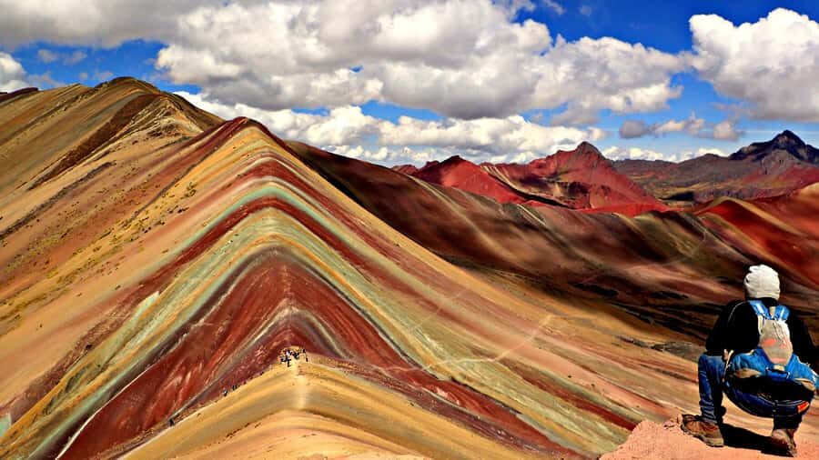 Cusco: Rainbow Mountain and Red Valley Guided Day with Meals - Arriving at Rainbow Mountain: Photo Time, Animal Sightings, and Walking Around