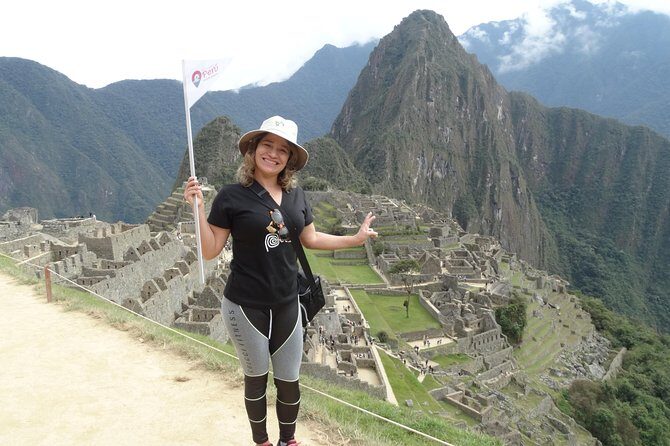 Excursion to Machu Picchu in 1 day from Cusco with Vogager Train Inca Rail - The bus up to Machu Picchu: short ride, steep payoff