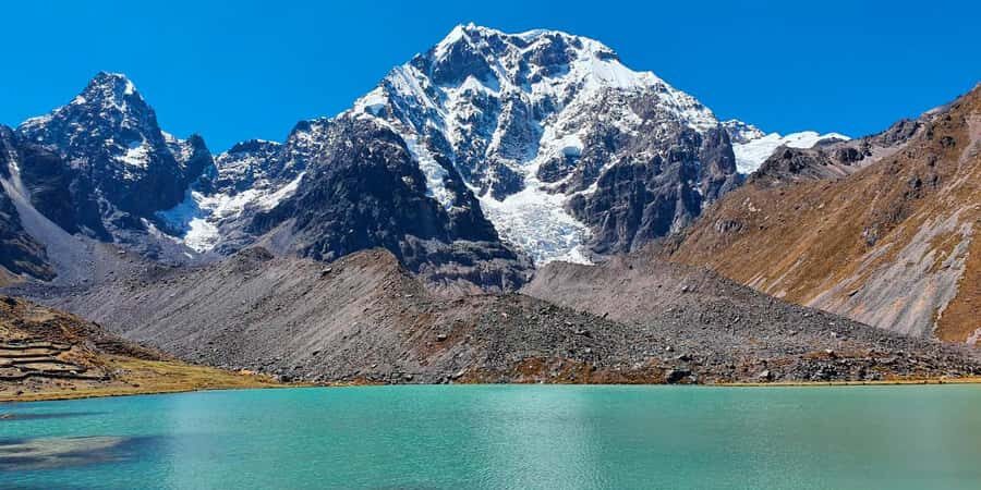 From Cusco: 7 Lakes Ausangate Trek with Breakfast and Lunch - Pacchanta Arrival and Your First Views of Apu Ausangate
