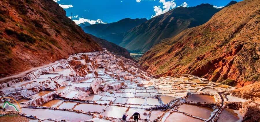 From Cusco: Chinchero Weavers, Moray, Maras Salt Mines Tour - Moray’s circular terraces: Inka farming experiments you can walk through