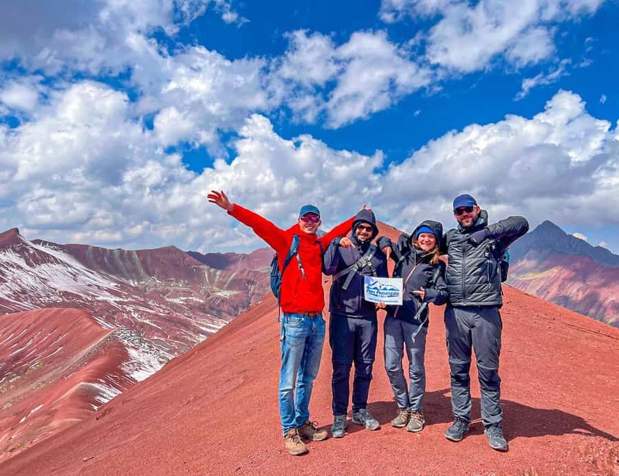 From Cusco: Full Day Rainbow Mountain + Red Valley | PRIVATE - Oxygen, medical kit, and guides who keep you moving safely