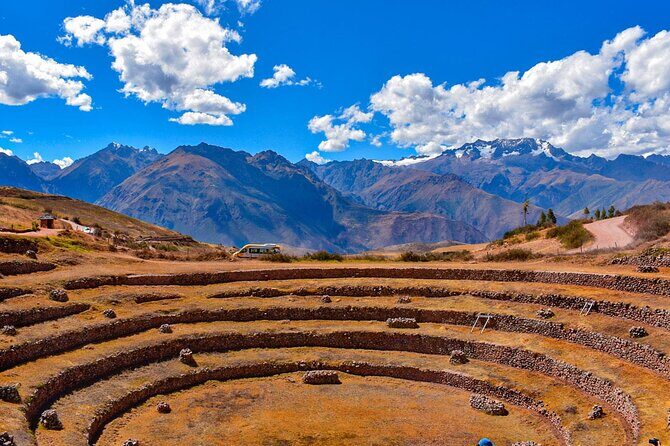 From Cusco: Moray, Maras Salt Mines & Chinchero Weavers Half-Day - Salineras and Maras Salt Mines: working salt pans from hot springs