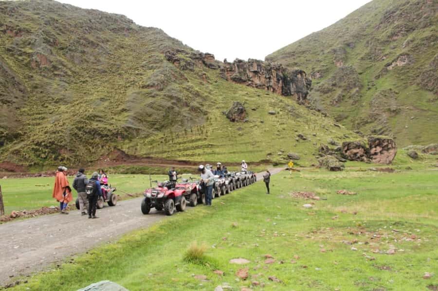 From Cusco: Mountain of colors and red valley on ATVs - The return: lunch in Cusipata and the ride back to Cusco