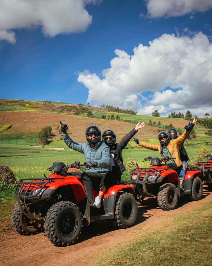 From Cusco: Quad bike tour Moray and Salt Mines - ATV photo stops on the Sacred Valley route: small breaks, big payoff