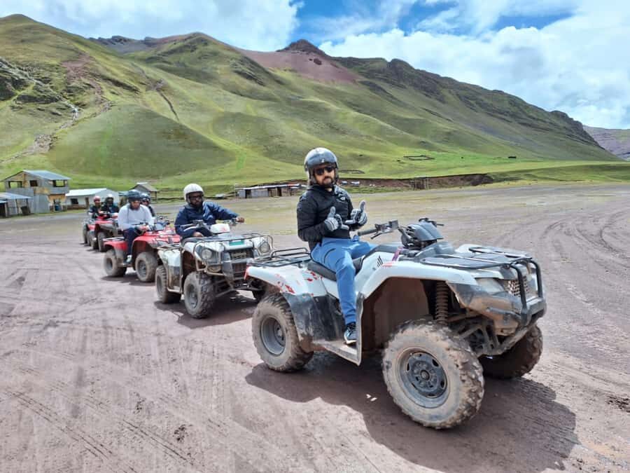 From cusco: Rainbow Mountain ATV Tour with meals - The Big Idea: How an ATV Changes Rainbow Mountain