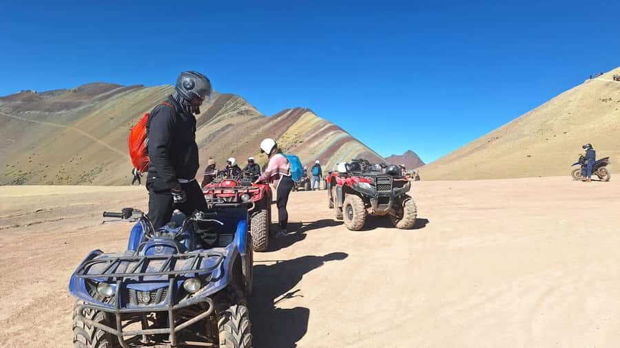 From cusco: Rainbow Mountain ATV Tour with meals - Cusipata Morning: Breakfast Before the Ride