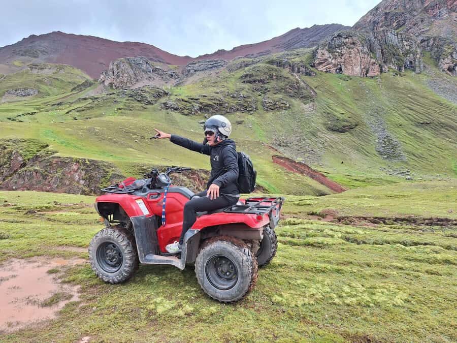 From cusco: Rainbow Mountain ATV Tour with meals - ATV Setup: Briefing, Practice, and Real Safety Checks