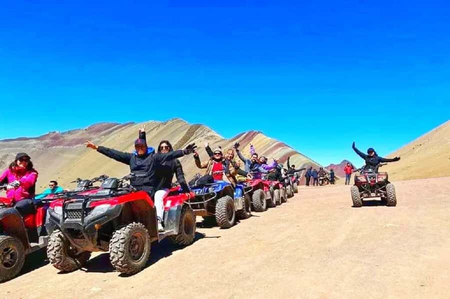 From Cusco: Rainbow Mountain in ATV Quad Bikes + meals - The value of paying $77 for an ATV Rainbow Mountain day