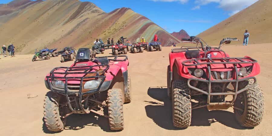 From Cusco: Rainbow Mountain in ATV Quad Bikes + meals - Lunch in Cusipata and the ride back: don’t plan too tightly after