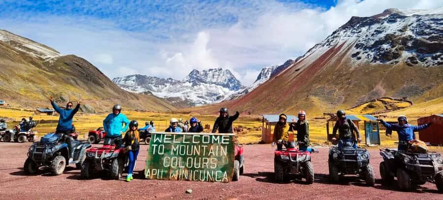 From Cusco: Rainbow Mountain in ATV Quad Bikes + meals - Altitude support that you should actually use