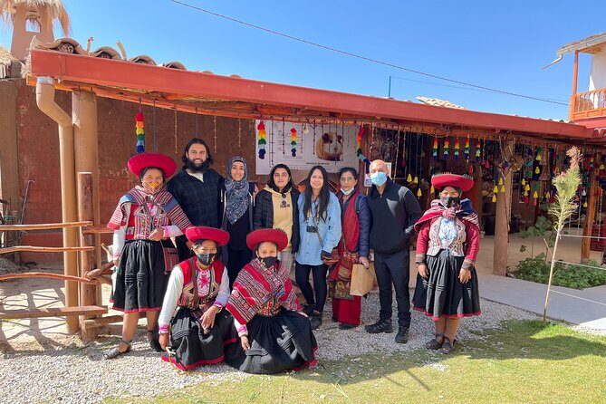 From Cusco: Sacred valley and Moray salt Mines - Pisac archaeological site and the shop stop on the way back