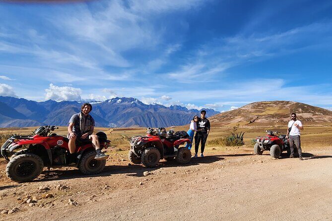 From Cusco Sacred Valley Tour ATV Moray And Salineras - Maras salt-mines area: riding to the next contrast