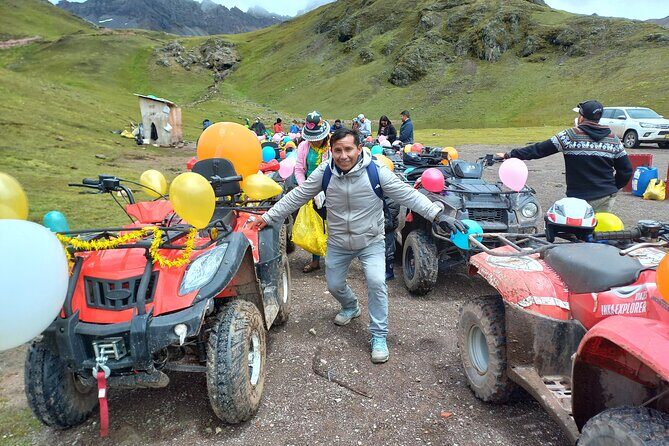 Full Day Tour in Mountain of Colors ATVs with Short Hike - Entering the world of Rainbow Mountain without paying the leg price
