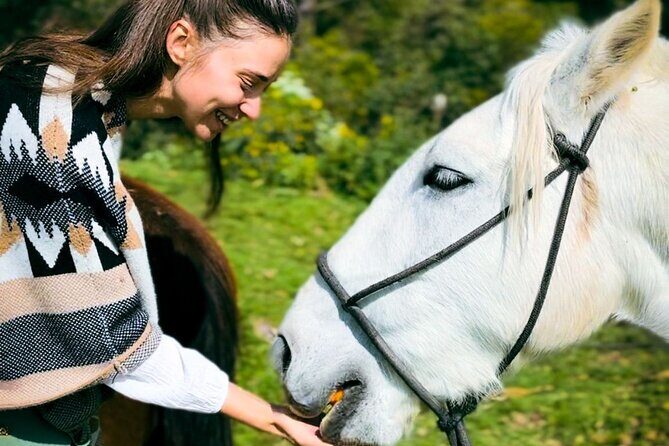 Horseback Riding & Ancestral Secrets: Moon Temple & Inka Sites - Meeting your horse first with Arnold and Franco