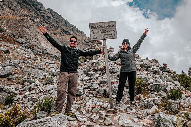 Humantay Lake and Salkantay Pass Trek – 2 Days / 1 Night - Abra Salkantay summit area and the big view moment