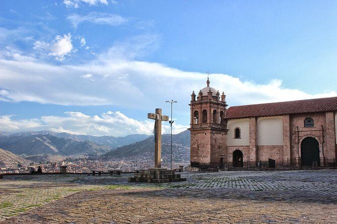 Open Bus Cusco City Tour - Stop 1: Plaza de Armas for context, then a bus boarding moment