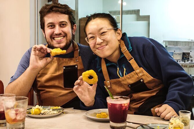 Peruvian Cooking Class Cocktails and Market Tour in Cusco - Dessert time: picarones and why the last bite matters