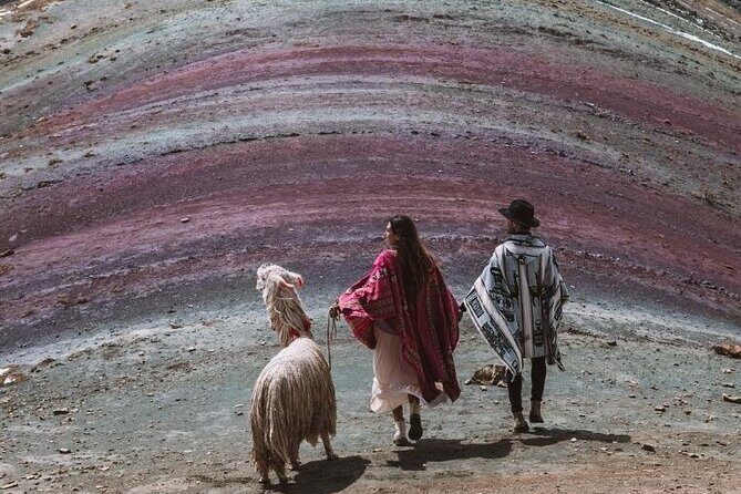 Private Palccoyo Rainbow Hike Without the Crowds - The 7:45 alpaca/llama walk and the main viewpoint reveal
