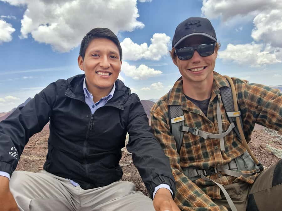 Rainbow Mountain Easy Tour – No Hiking or Driving Needed - Rainbow Mountain itself: colors, llamas, alpacas, and the Pachamama hand
