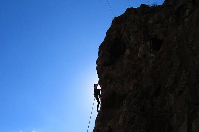 Rock Climbing full day - Included Gear: Helmet, Harness, and Climbing Shoes