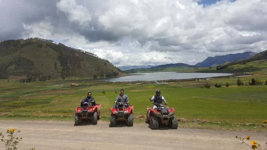 Sacred Valley: Huaypoo Lagoon and Maras by Quad Bike - ATV - Maras salt mines: viewpoint access, salt shopping, and what you can’t do