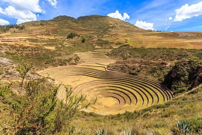Sacred Valley Tour Vip Chinchero Ollantaytambo and Pisac - Moray’s circular terraces: the Incas’ microclimate lab