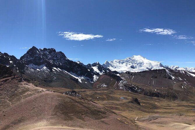 Vinicunca Rainbow Mountain Full-Day Tour from Cusco - Watching Ausangate Appear in the Distance