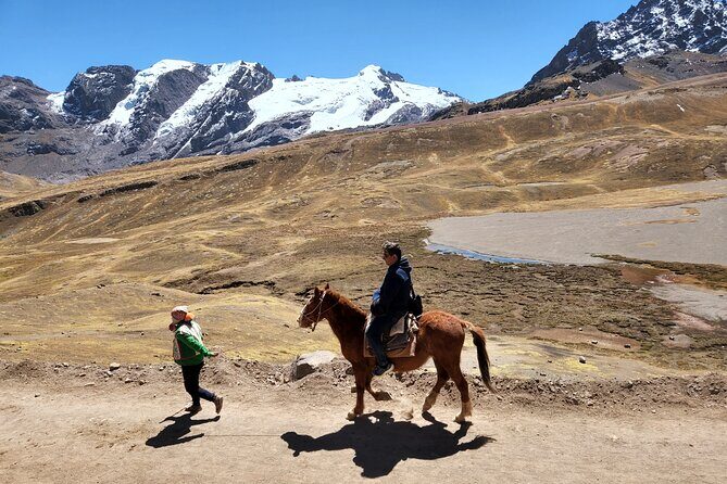 Vinincunca Rainbow Mountain Tour and optional visit to Red Valley. - Descent and return to Cusco by late afternoon